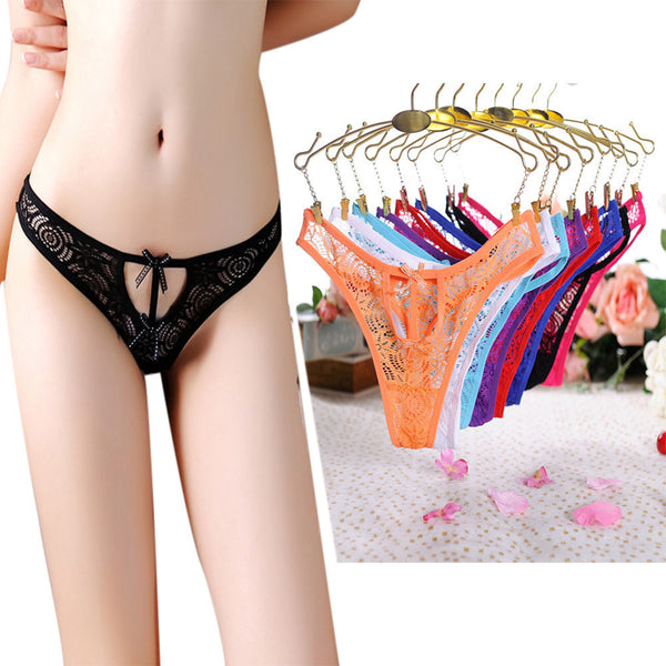 Women Lingerie Sexy Lace Underwear Panties Brief Knickers G-string Thongs Comfortable #LSN