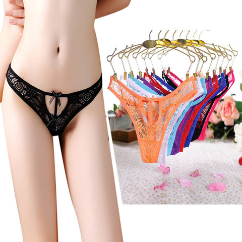 Women Lingerie Sexy Lace Underwear Panties Brief Knickers G-string Thongs Comfortable #LSN